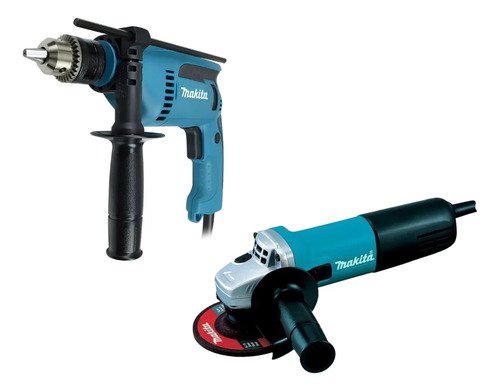 Combo 2 Amoladora 115mm 840w + Taladro Percutor Makita