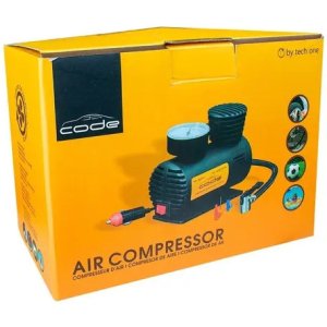 Mini Compresor De Aire De 300 Psi Y 12 V Para Neumáticos De Coche, Motocicleta Y Bicicleta, Color Negro