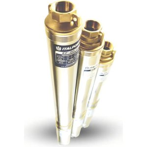 Bomba Sumergible Kit Completo Italpompe 0.5 Hp Dorado