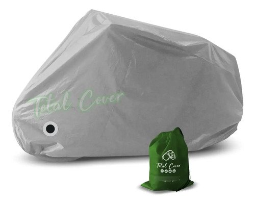 Funda Cubre Moto Impermeable Talle L Color Plateado - Imagen 8