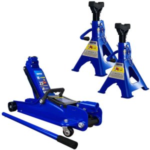 Gato Hidráulico 2.5 Toneladas + Torres Auto 3 Ton Hantec