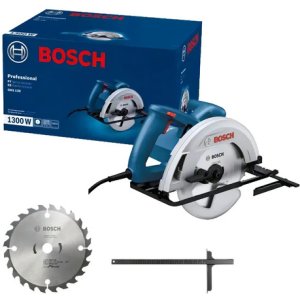 Serra Circular Elétrica Professional Gks130 1300 W Bosch Azul 60 Hz