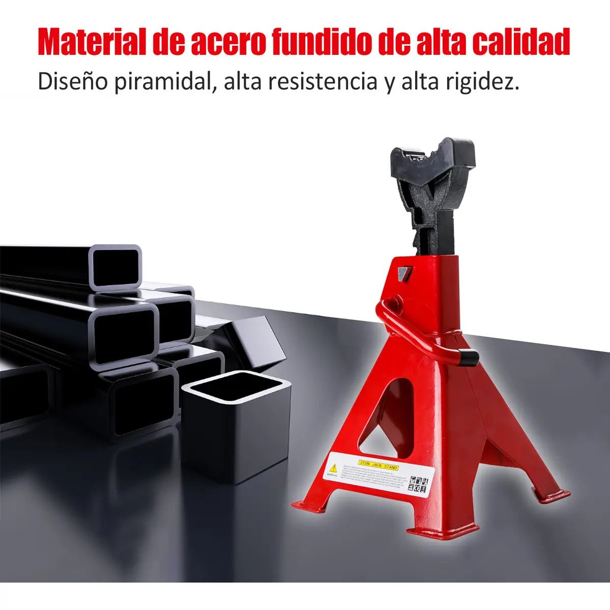 Torre De Soporte Para Auto Mcgrip De 1.5 T, Con Altura Ajustable De 28.5 A 42 Cm - Imagen 4