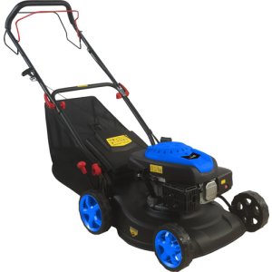 Cortadora De Cesped 4t Alpha-pro 4.5hp C/bolsa 55lt Autopr Azul