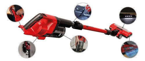 Aspiradora Inalámbrica Einhell Te-sv 18 Li Solo 10 Lts Rojo - Imagen 3