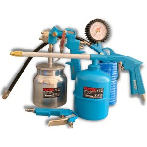 Kit 5 Accesorios Compresor Pistola Herramientas Fixtec