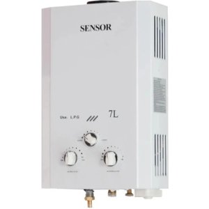 Calentador Instantaneo A Gas O Supergas 7 Lts Tiro Natural Blanco Glp