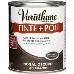 Poliuretano Color Varathane Tinte + Poli 0,946 L Rust Oleum Nogal Oscuro