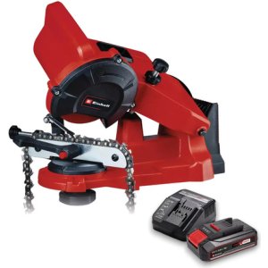 Afilador De Cadena Motosierra Einhell Ge-cs 18 Li Bate+carga Rojo