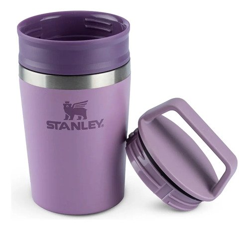 Taza Térmica Stanley De Coffee To Go Travel, Color Lila, 236 Ml - Imagen 3