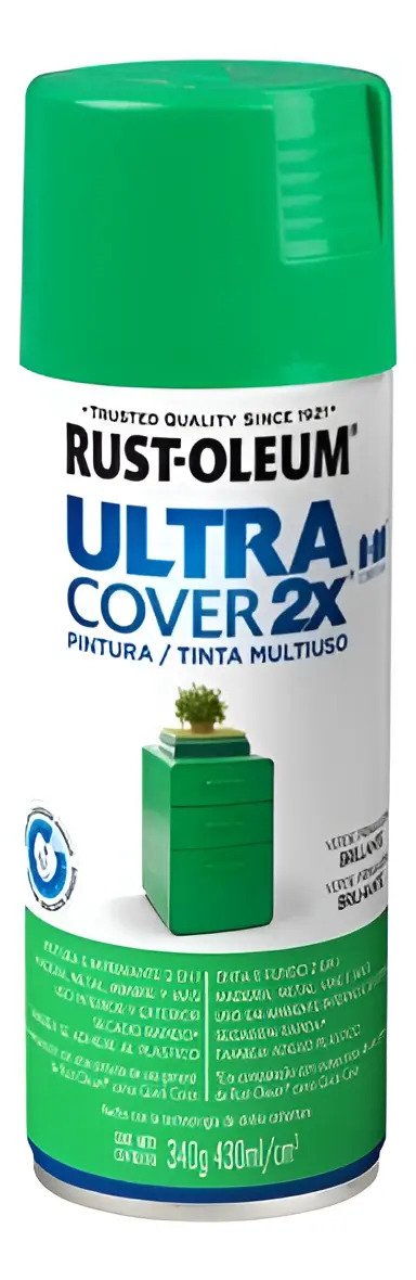 Aerosol Ultra Covertura 2x Varios Colores 340gr Rust Oleum Verde Primavera
