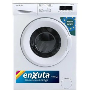 Lavarropas Automatico Carga Frontal 7 Kg Lenx775 Enxuta Color Blanco