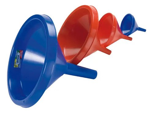 Embudo Plastico Grande Atma 13cm Diametro Color Multicolor - Imagen 3