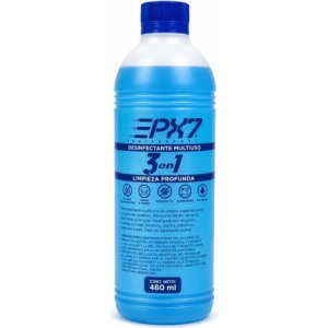 Limpiador Desinfectante Px7 Concentrado Multiuso Fragancia Amonio Cuaternario 480ml