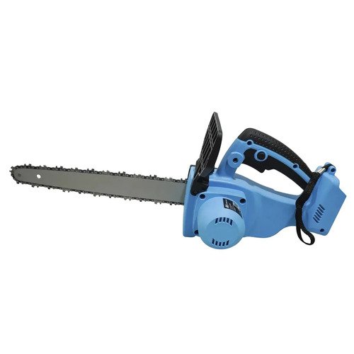 Motosierra Inalámbrica A Batería 21v 4.0ah 600w 12 Pulgadas 2000 Rpm Alpina Azul/negro - Imagen 2