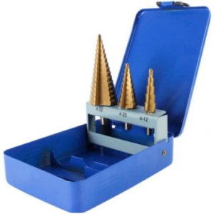 Juego De 3  Mechas Conicas Escalonadas Toolmak