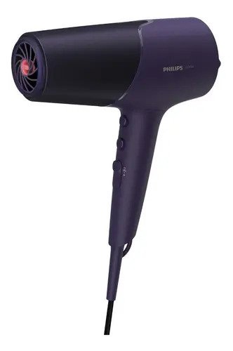 Secador De Pelo Philips 5000 Series Bhd514/00 Morado Y Metálico 220v - 240v Morado/metálico - Imagen 2