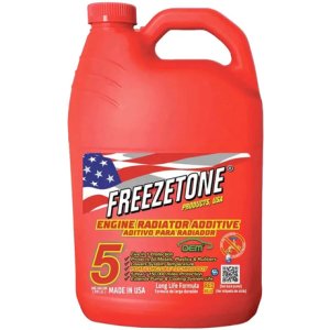 Agua Para Radiador Freezetone 3.7litros Liquido Refrigerante Rojo