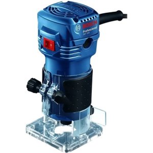 Fresadora Bosch Gkf 550 Professional 33.000 Rpm Color Azul