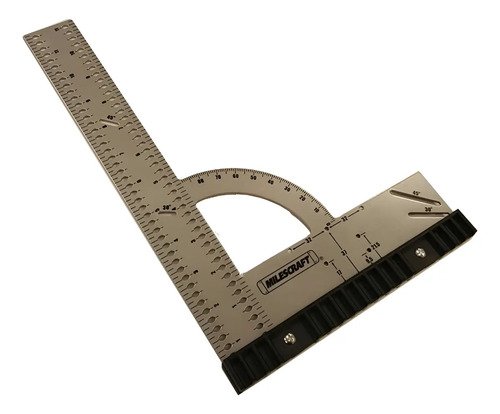 Escuadra Carpintero De Precisión 300mm 8454 Milescraft Plateado - Imagen 6
