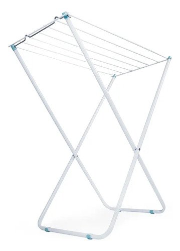 Tender Para Ropa Sin Alas T-design Reforzado Plegable Varillas Calidad Color Blanco - Imagen 3