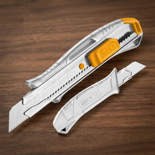 Trincheta 18mm Cuerpo Aluminio Hkns11807 Ingco