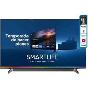 Smartlife Smart Tv Qled 55 Soundbar Sl-tvq55t25s