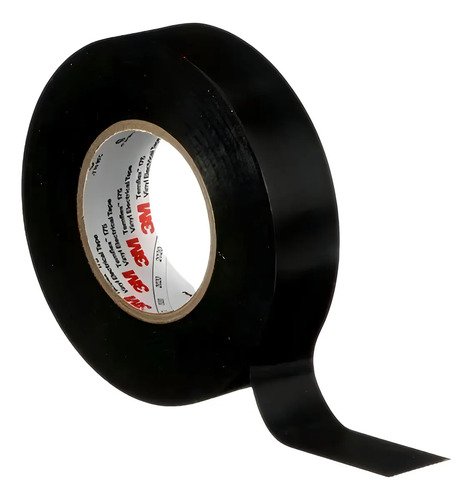 Cinta Aislante 1500 Temflex Negra 19 Mm X 9.14 Mts Color Negro Liso - Imagen 2