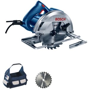 Sierra Circular Bosch Gks 150 1500w Con Disco Y Bolso Color Azul Marino Frecuencia 1