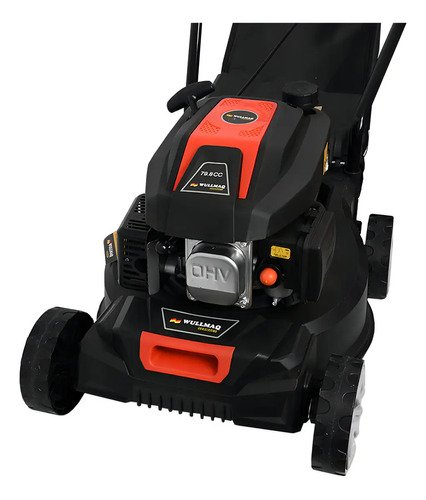Cortacésped Nafta 406mm Wullmaq Qe41b 4 Ruedas Motor Ohv Bolsa 45l Negro - Imagen 2