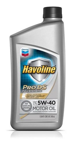 Aceite 5w40 Havoline Synthetic Usa Pro Ds - Tyt