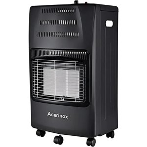 Estufa A Gas Acerinox Con Válvula Negro