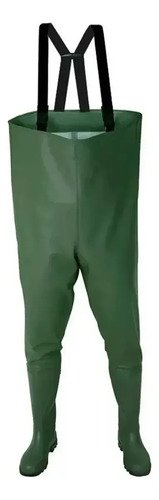 Wader Botas Y Pantalón De Goma Para Pesca -tyt Verde L - Imagen 2