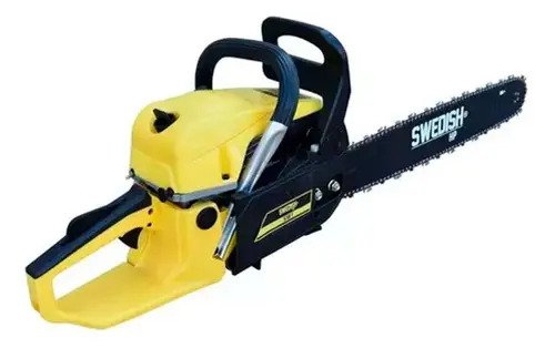 Motosierra Swedish 52cc 20 PuLG 3 Hp - Sw1 Color Amarillo - Imagen 3