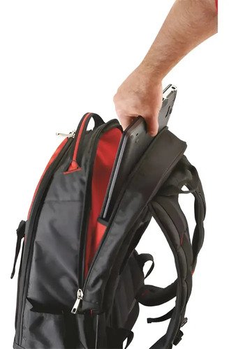 Mochila Milwaukee 48-22-820 Ideal Para Herramientas Y Laptop Color Rojo / Negro - Imagen 6