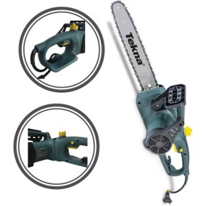 Motosierra Eléctrica 1200w Es1250n Sabre 14 Colores Verde Frecuencia 60hz