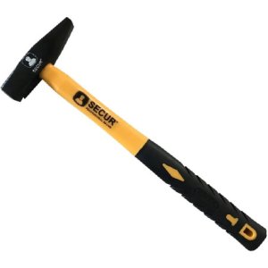 Martillo De Pena Secur 1087 Uña Recta Fibra Vidrio 283.5g Acero