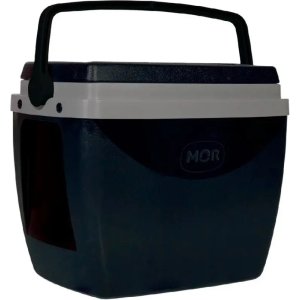 Conservadora Heladerita Heladera Portatil Playa Camping 18 L Color Negro