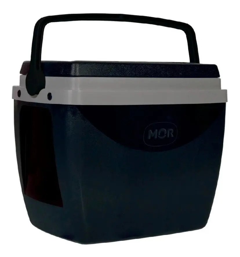 Conservadora Heladerita Heladera Portatil Playa Camping 18 L Color Negro