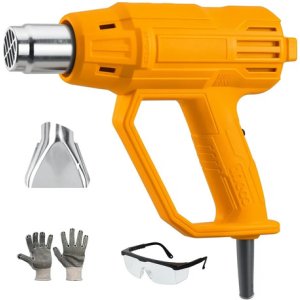 Pistola De Calor Ingco 2000w 550° Hg20008 Profesional ! Tyt Amarillo