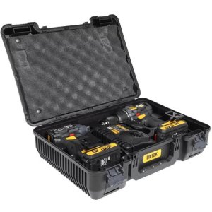 Kit Atornillador Dx12 + Llave De Impacto Dx71 Cat Dx12k Color Negro