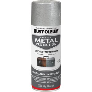 Pintura Esmalte Anticorrosivo En Aerosol Martillado R Oleum Plata