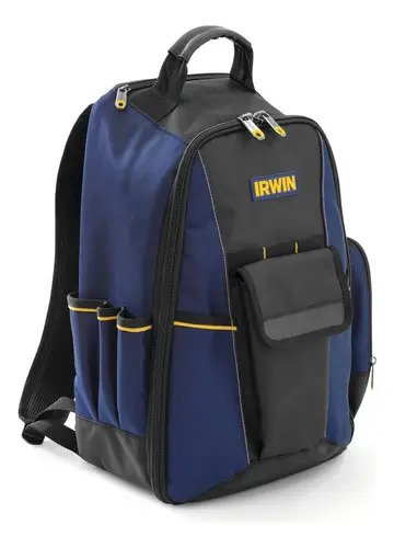 Mochila Irwin Defender Para Herramientas Con 27 Bolsillos Azul Cielo - Imagen 2