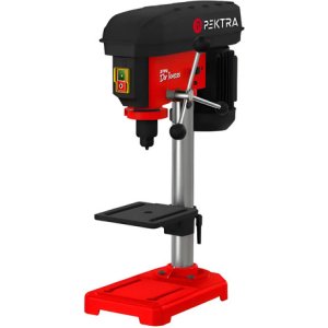 Taladro De Banco Pektra Mandril 13mm 350w 5v Agujereadora Color Negro