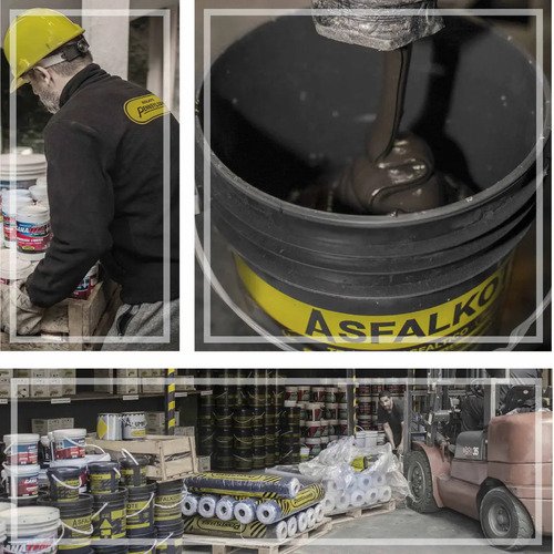 Impermeabilizante Acuoso Asfalkote Pennsylvania Para Techos 18 Kg - Imagen 2