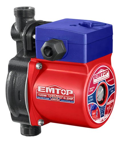 Bomba Elevador De Presion 120w Emtop Ewppscm120