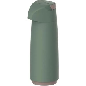 Termo Tramontina Con Sifon 1,8 L Frio Calor Exata Plastico Verde Musgo