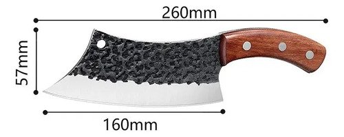 Cuchillo Omura Hikari Japan Design Negro 1 Pieza 25 Cm Negro - Imagen 8