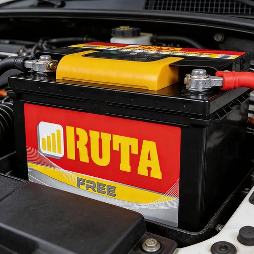 Batería Ruta Free 105 Amp Para Auto Garantía 18 Meses -tyt Derecho - Imagen 3