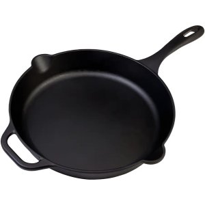 Sartén Hierro Curado 30cm (4665) Ref.34375 Victoria Negro